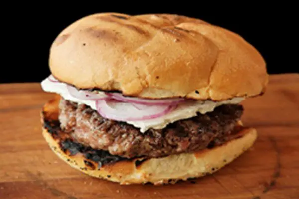 greek lamb burger