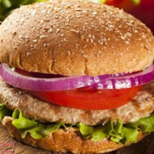 turkey swiss burger